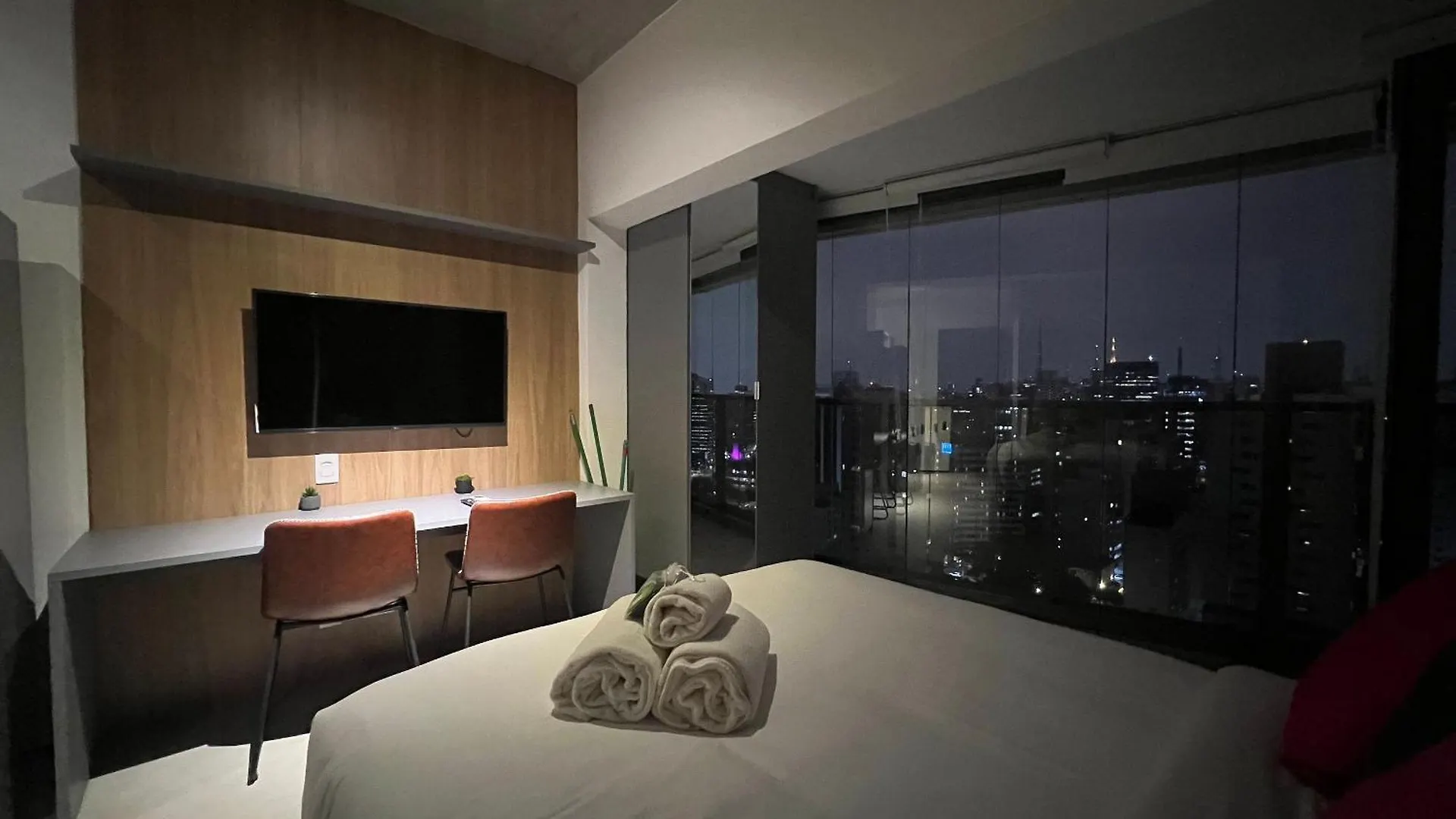 Apartment Maravilhosos Studios Metro Paraiso Ac/Wf Vista Incrivel Sao Paulo